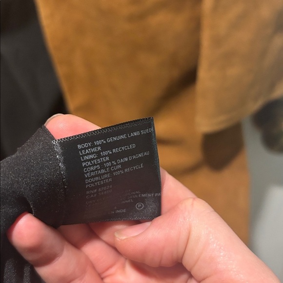 REFORMATION x VEDA Lexington suede leather maxi trench coat - Picture 6 of 14